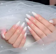 🎀【チップ長さだし10本】 グラデーションネイル or チックネイル (OK)