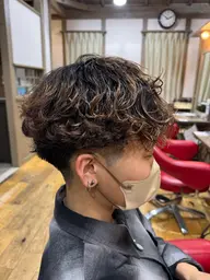 💇♂️メンズカット➕メンズパーマ➕marbb➕選べるワックスプレゼント🎁