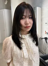 うるツヤ透明感カラー🤍🪽