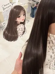 艶々ヘアカラー🎀🫧(髪質改善を一緒に出来ちゃう?!カラー!)