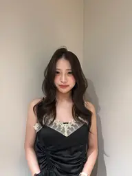 【先着3名限定✨】透明感カラーで垢抜け✨うる艶ワンカラー+ベースtr