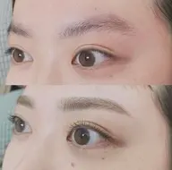【ミニモ限定価格🤍】ラッシュリフト&美眉WAX（間引き無し）＋束感コーティング