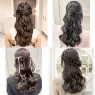 【🎀当日予約OK🎀】結婚式、イベント前に♡似合わせヘアセット♡