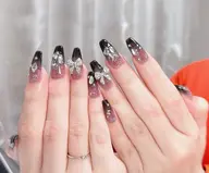 【セール】人気🎀定額チップ長さ出し➕ストーン、パーツ(🦋有料パーツOK)時間内無制限付け放題【オフ無し】