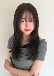 透明感カラー&カット✂️&tokioトリートメント(仕上げ巻き⭕️)