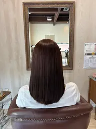カット(ロング、ミディアム、ボブ、ショート)+ワンカラー✨※メンズカットは練習中のため不可。