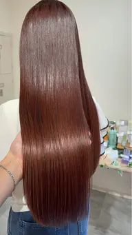 髪質改善シルクストレート+トリートメント