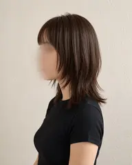 【木曜20時限定 無料💫】レディースカット✂️+サラツヤトリートメント☘️ ミディアムレイヤー/ウルフ/ショート