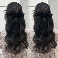 ヘアセット💙🎶