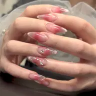 🌸オフなし🌸 【チップ長さ出し】ワンホン💅🏻チークネイル+マグネットフレンチ
