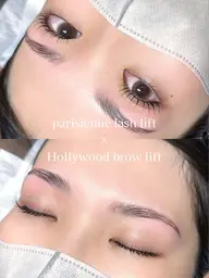 【 パリジェンヌ+ハリウッドブロウ 】⚠️補足説明ご確認ください