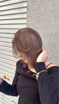 【🌀🩷暗染履歴がある方🩷🌀】暗染剥がしブリーチ➕カラー