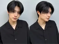 【ミニモ限定】メンズカット➕クイックTR✨️ラウンドマッシュ/ウルフ/短髪/センターパート/韓国風ヘア/ミニモ学割