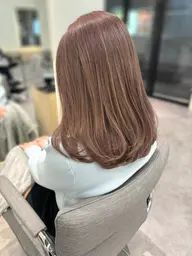 【💖透明感が欲しい方必見💖】✨カット+ブリーチなしダブルカラー✨ ※ロング料金あり