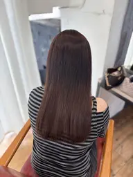 pink brown.*･ﾟワンカラー➕3stepトリートメント¥3000