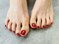 フットオンのみワンカラー💅