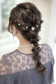 ヘアセット🖤