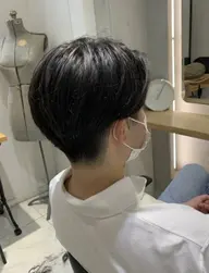 【メンズ限定☔】カット➕パーマ落とし➕トリートメント➕ヘアセット⚠️詳細を必ず確認ください🤲