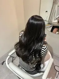 【憧れの美髪に🌟】カット+髪質改善ワンカラー＋トリートメント💗