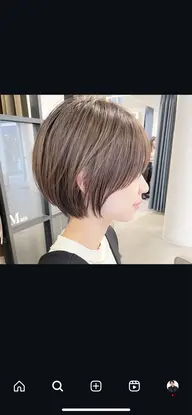 ショートボブ＋カラーorトリートメント✨