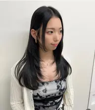 【ロングヘア🤍】 ロングカット+ヘアトリートメント