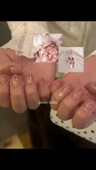 グラデーション🪞👗🎀(🖐🏻ハンド、オフあり) パラジェル⟡.*