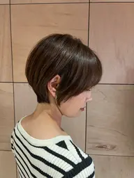 【自然な立体感✨】ヘアカラー+ハイライトカラー(ブリーチ、オンカラー込み)