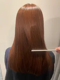 暖色カラー＋ケアトリートメント🦊
