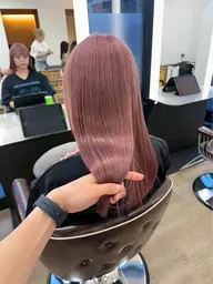 ダブルカラー(ブリーチあり)×ケラチントリートメント🪄︎︎