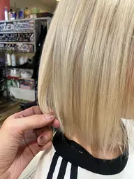 🌈ブリーチ使用トレンド人気No.1✨Wカラー(2回染め)&グローバルミルボン🌸4Step🌸トリートメント