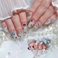 🎀オフなしハンドワンホンガーリーちゅるん120分持ち込みデザイン(アート目安10本)🐩💭🎀