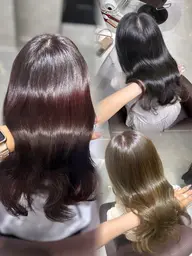 イメチェン&髪質改善もおまかせ♪似合わせカラー+UPTOGLOSSトリートメント