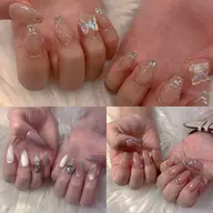 🆙5🈷️末まで限定デザイン💅店内サンプルコース💅パーツ込み
