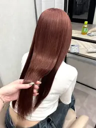 【🌧️今だけ限定❗️クセ気になる方🌧️】髪質改善ストレート✨しっかりクセを伸ばしたい方自然なストレートにしたい方👌