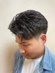 ツーブロックスタイル  カット＋シャンプー＋セット
