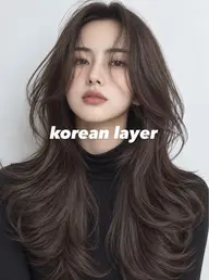 🇰🇷韓国レイヤーカット+透明感カラー