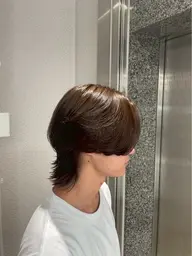 メンズカット×縮毛矯正×カラー