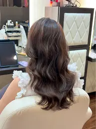 コテ巻き風デジタルパーマ+似合わせカット+プレミアム5STEPトリートメント✨