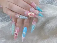 ✨おすすめ✨長さ出し+持ち込みデザイン&パーツ付け放題スーパーロング🔸