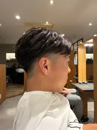 メンズカット＋パーマ