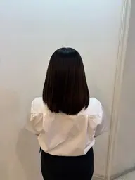 ブリーチなしワンカラー＋Aujuaトリートメント