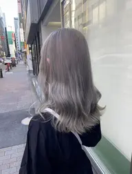 🩶仕上がり満足度100%🩶ケアブリーチ使用のダブルカラー➕オリジナルトリートメント🩶