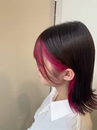 ✨インナーカラー、イヤリングカラーのダブルカラー✨