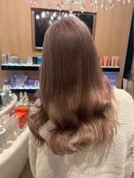 髪質改善ヘアカラー⭐️(ブリーチなしワンカラー)