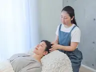 【60分+ミニモ限定15分】ドライヘッドスパ🌿スッキリ!ゆったり♪頭〜腕をオールハンドでケア