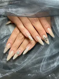 💅【期間限定】チップ長さだしワンカラーorラメグラデーション【パーツ2個付き】