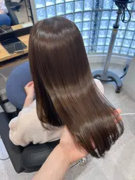 カラー+髪質改善トリートメント