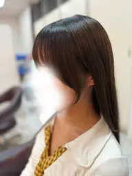 ⭐️顔まわり縮毛矯正⭐️前髪カット🎵