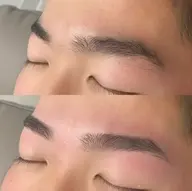 【✨️撮影メンズアイブロウモデル様✨️】【眉毛ワックス】(⚠️必ず補足メニューまでお読みください‼️)