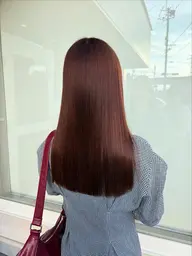 カット+艶髪矯正